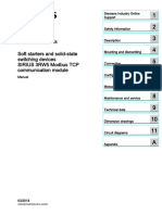 Manual Modbus TCP Communication Module 3RW5 en-US