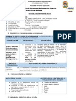 Sesión de Aprendizaje 6