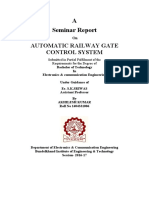 Automatic Railway Gate Control System