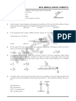 Exercise-01: MCQ (Single Choice Correct)