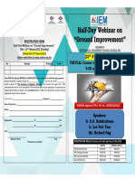 Half-Day Webinar On "Ground Improvement"