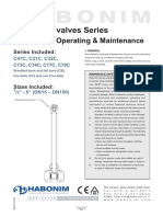 Cryogenic Valves Series: Installation, Operating & Maintenance