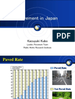 Pavement in Japan: Kazuyuki Kubo