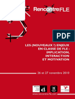 Rencontre FLE 2010-Presentations