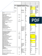 Shell / Dished Head(s) Calculations: Description Regulation Formula Symbol Value Unit