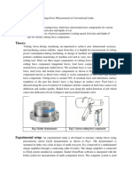 Cutting Force Measurements in Conventional Lathe