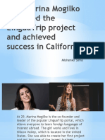 How Marina Mogilko Launched The Linguatrip Project and Achieved Success in California