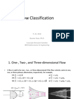 Flow Classification: 9. 26. 2016 Hyunse Yoon, Ph.D. Associate Research Scientist IIHR-Hydroscience & Engineering