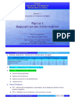 1 Acquisition de L'information Partie1