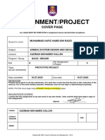 Asm653 2018274924 Project Prototype Uitm Smart Parking