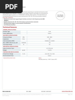 Technical Features: Load, 4.3-10 Female, 50 Watt