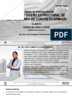 Diplomado Estructuras - Clase III - Diseño Vigas A Corte