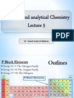 Inorganic and Analytical Chemistry: DR.: Sameh Araby El-Mekawy