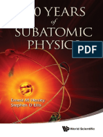 100 Years of Subatomic Physics