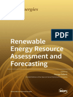 Renewable Energy Resource Assessment and Forecasting