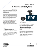 Type 8532 High-Performance Butterfly Valve: Bulletin 51.6:8532