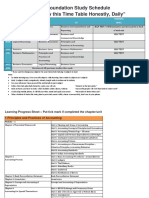 CA Foundation Study Plan