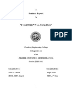 Fundamental Analysis Final