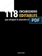 118 Encabezados Editables Que Atrapan La Atención Al Instante