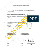 THERMODYNAMICS - Level 3 WITH ANSWERS