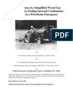 FEMA Emergency Gasifier