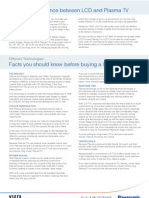 Comparison of LCD and Plasma