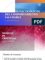 Modelos Psicológicos Del Comportamiento Saludable