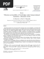 Vibration Serviceability of Footbridges Under Human-Induced Excitation: A Literature Review