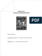 Manual de Técnicas Antropométrica - Z. Pardo