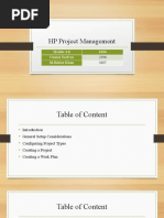 HP Project Management: Haider Ali 2434 Osama Sarfraz M.Ikhlas Khan