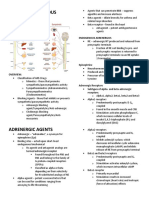 Autonomic Nervous System Drugs: Endogenous Adrenergics