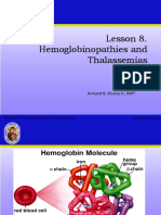 Lesson 8. Hemoglobinopathies and Thalassemias