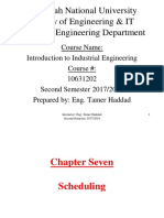 Chapter 7 - Scheduling