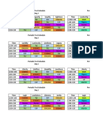 PT Sched