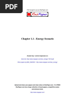 Chapter 1.1 - Energy Scenario: Answer Key / Correct Responses On