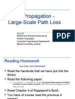 Radio Propagation - Large-Scale Path Loss: CS 515 Mobile and Wireless Networking