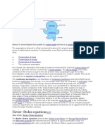 Assumptions: Balance For Some Integrated Fluid Quantity in A Enclosed by A