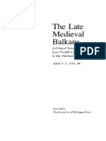 The Late Medieval Balkans A Critical Survey From The Late Twelfth Century To The Ottoman Conquest by John v. A. Fine Jr. (Z-Lib