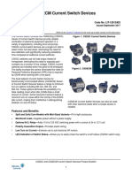 CSDSC and CSDECM Current Switch Devices Product Bulletin