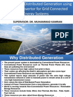 Integration of Distributed Generation Using Multilevel Invertor For Grid Connected Energy Systems