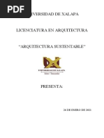 Arquitectura Sustentable