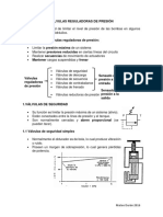 Válvulas Reguladoras de Presión