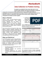 FRACAS: From Data Collection To Problem Solving