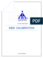 Calibration of XBIS Handout