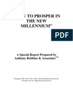 How To Prosper in A New Millenium - Anthony Robbins