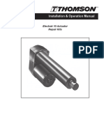 Installation & Operation Manual: Electrak 10 Actuator Repair Kits