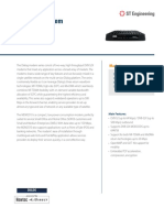 MDM2510 Satellite Modem: Markets