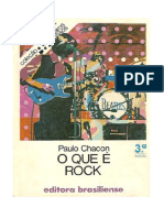 Coleção Primeiros Passos O Que É Rock