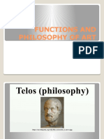 Functions and Philosophy of Art