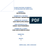 Electricidad y Magnetismo UNIDAD 3 ELECTRODINAMICA